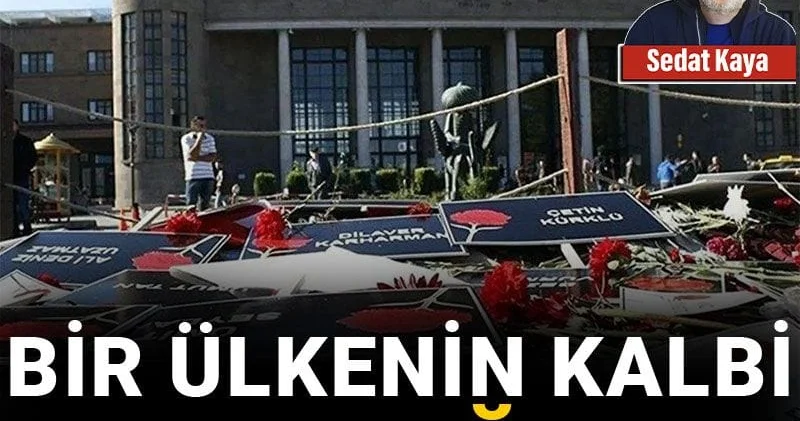 Bir ülkenin kalbi patladığında