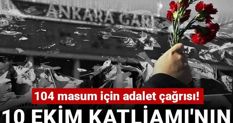 10 Ekim Gar Katliamının üzerinden 10 yıl geçti: 104 masum için adalet çağrısı!