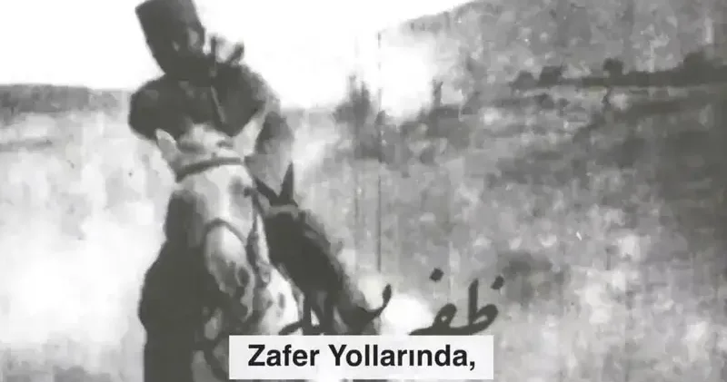 Türk sinemasının ilk yeniden canlandırma filmi Zafer Yollarında nın kayıp görüntüleri gün yüzüne çıkarıldı