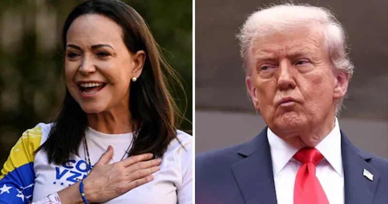 Nobel Barış Ödülü nü alan Machado, ödülünü ABD Başkanı Trump a ithaf etti