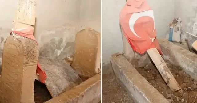 Şehit mezarları tahrip edildi: Savcılık soruşturma başlattı Erzurum Haberleri