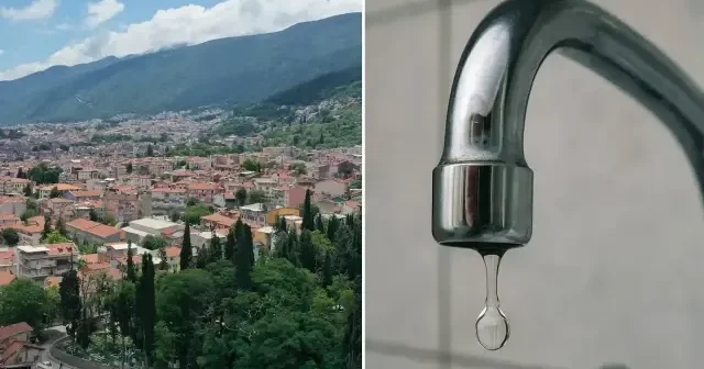 Bursa da 6 gün planlı su kesintisi uygulanacak Bursa Haberleri