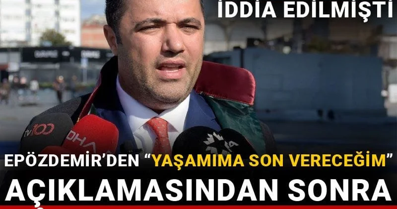 Kürt oldum için yargılanıyorum dediği iddia edilmişti: Yaşamıma son vereceği diyen Epözdemir den bir bomba daha