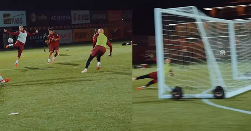 Galatasaray paylaştı! Mauro Icardi den muhteşem gol Fanatik Spor Haberleri Video