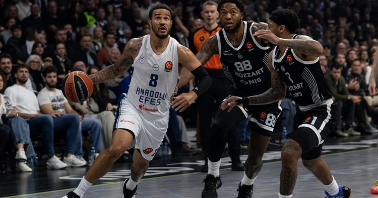 Partizan 93 87 Anadolu Efes (Euroleague maçı)