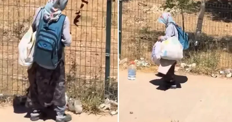 Görüntü Türkiye den! Çevredekiler rezilliğini yüzüne vursa da aldırış etmedi