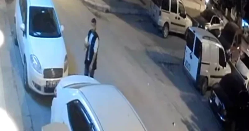 Hırsızlar güvenlik kamerasını da çaldı