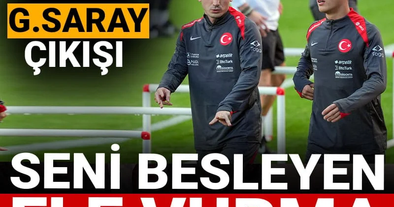 Kerem Aktürkoğlu na Galatasaray göndermesi: Seni besleyen...