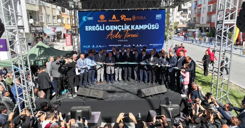 Konya nın en büyük Gençlik Kampüsü Ereğli de açıldı