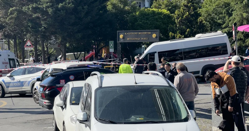 Kağıthane de servis aracının çarptığı 1 kişi öldü, 3 kişi yaralandı