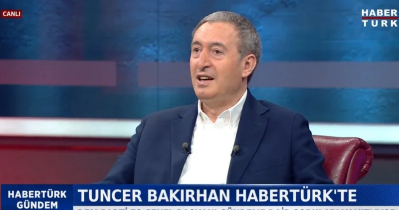 DEM Parti Eş Genel Başkanı Tuncer Bakırhan: Silah başta konuşulunca umutlandık Son dakika haberleri
