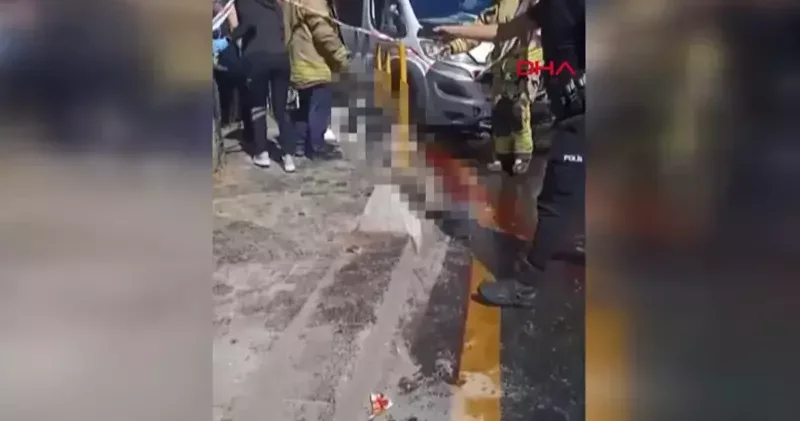 Kağıthane de freni patlayan minibüs yayaların arasına daldı: 1 ölü, 3 yaralı