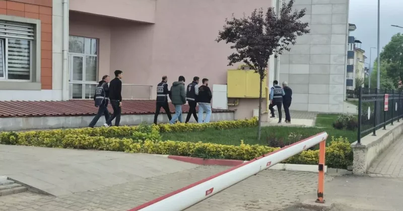 Sahte polis vurgununda 5 tutuklama