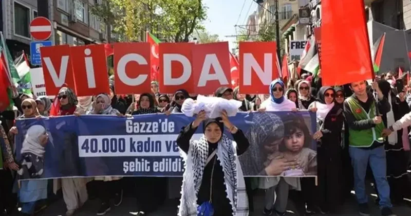 İHH dan Gazze ye Destek Yürüyüşü