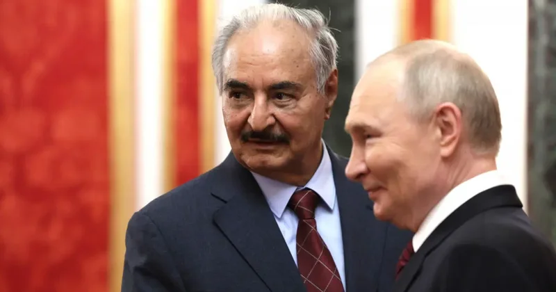 Vladimir Putin Hafter i kabul etti