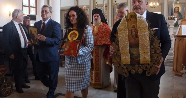 Edirne de Bulgar Kilisesi nde Aziz Georgi Günü ayini Edirne Haberleri