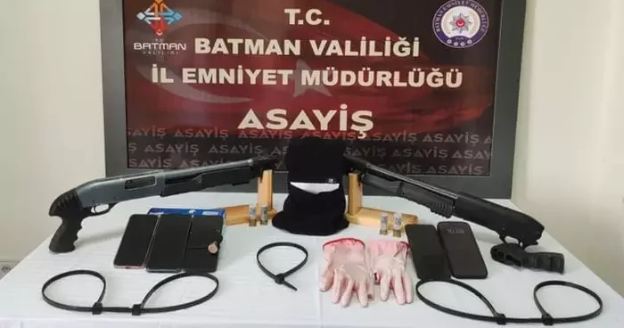 Batman merkezli suç örgütü operasyonunda yakalanan 9 zanlı tutuklandı