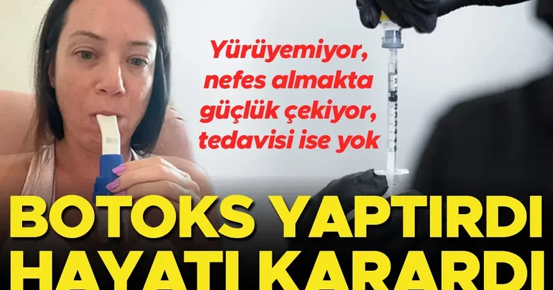 Kırışıklıklarından kurtulmak için botoks yaptırdı, felç oldu! İki senedir normale dönebilmek için mücadele ediyor