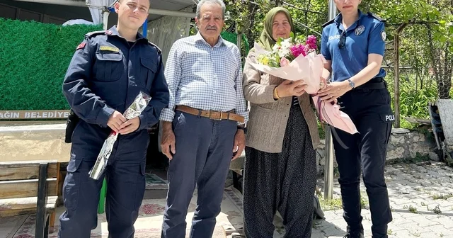 Ağın da Anneler Günü dolayısıyla şehit annesi ziyaret edildi Elazığ Haberleri
