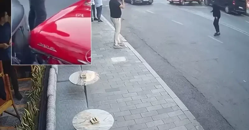 Vale kontrolü kaybetti, klasik araçla kaza yaptı