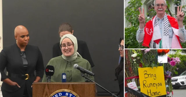 ABD de serbest bırakılan Rümeysa Öztürk, yaşadığı Massachusetts eyaletine döndü: Komşuları çiçeklerle karşıladı Amerika Haberleri