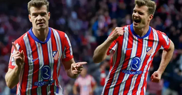 Atletico Madrid kazandı, Sörloth La Liga tarihine geçti! 4 dakikada hat trick