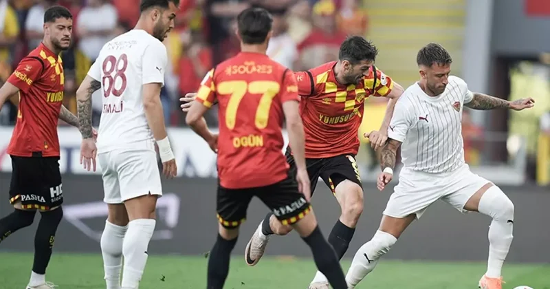 Göztepe, 10 kişilik Hatayspor a diş geçiremedi