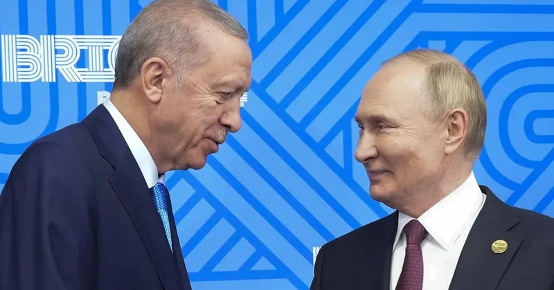 Başkan Erdoğan Rusya Devlet Başkanı Putin ile görüştü