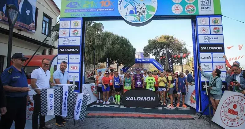 Salomon Çeşme Maratonu sona erdi