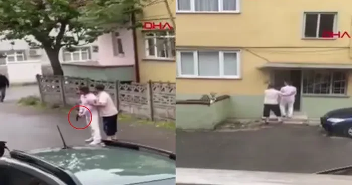 Egzoz sesinden rahatsız olup silah ve bolyozla dehşet saçtılar! Sakarya da korkutan anlar
