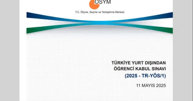 TR YÖS/1 soru ve cevapları yayınlandı mı? Türkiye Yurt Dışından Öğrenci Kabul Sınavı sonuçları ne zaman açıklanacak? Son Dakika Haberleri