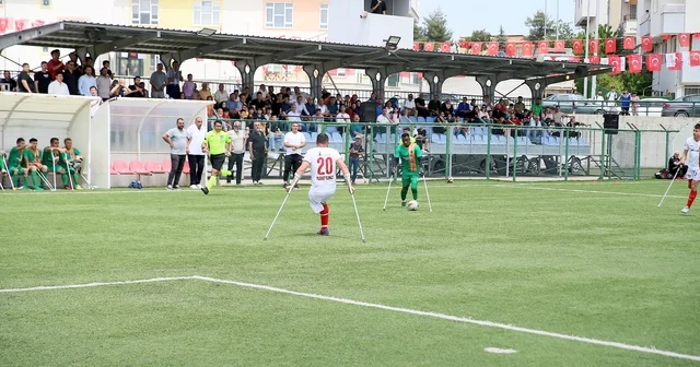 Malatya Büyükşehir Belediyespor Ampute Futbol Takımı Süper Lig e yükseldi Malatya Haberleri
