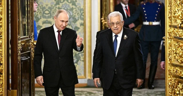 Putin Moskova da Mahmud Abbas ı konuk etti: İsrail ateşkesi sabote etti Ortadoğu Haberleri