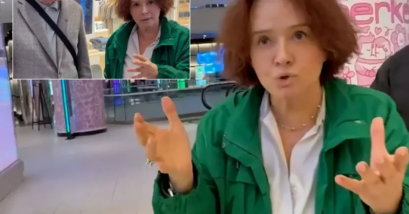 Müjde Ar sinirden çıldırdı, muhabirlerle tartıştı