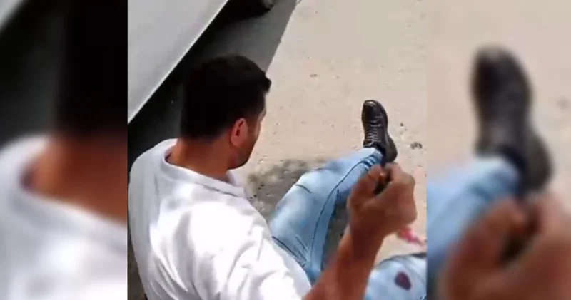 Kendisini rahatsız eden adamı çantasından çıkardığı tabancayla vurdu