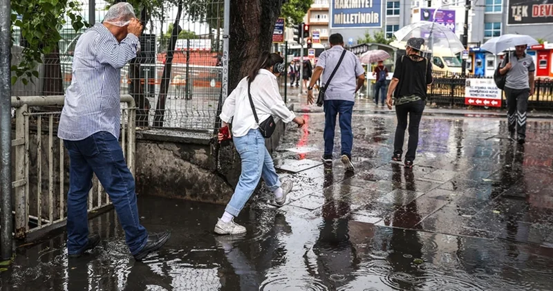 Bu 11 şehirde yaşayanlar dikkat! Meteoroloji 13 Haziran Cuma günü gök gürültülü sağanak yağış için uyardı!