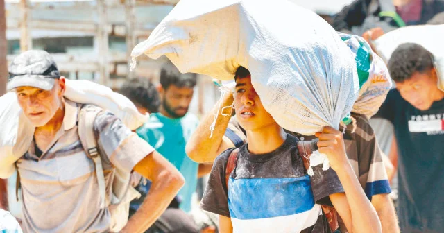 Çeteler yardımları satıyor Ortadoğu Haberleri