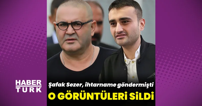 CZN Burak, Şafak Sezer görüntülerini sildi Magazin haberleri