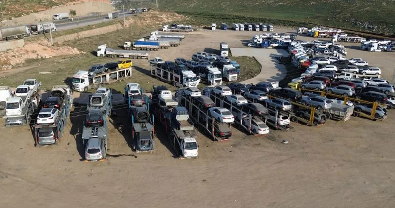 Suriye ye araç sevkiyatı! Uzak Doğu ülkelerinden getiriliyor
