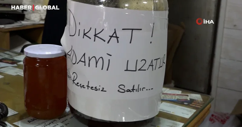 Aman dikkat! ‘Bu bal adami uzatur’