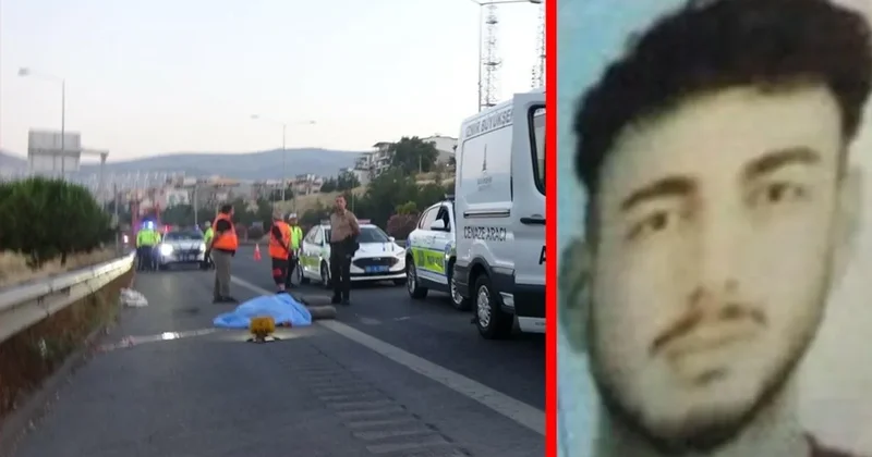 İzmir de acı olay! 19 yaşındaki motokurye Ali Sercan Orman kazada feci şekilde can verdi!