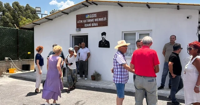 Fethiye deki vatandaşlar atık işleme ve getirme tesislerini gezdi Muğla Haberleri