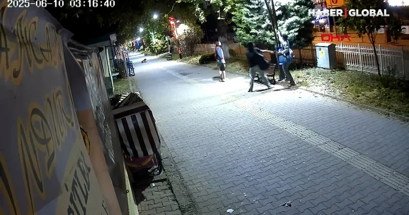 Kastamonu da kamu malına 300 bin TL lik hasar veren şahıs kamerada