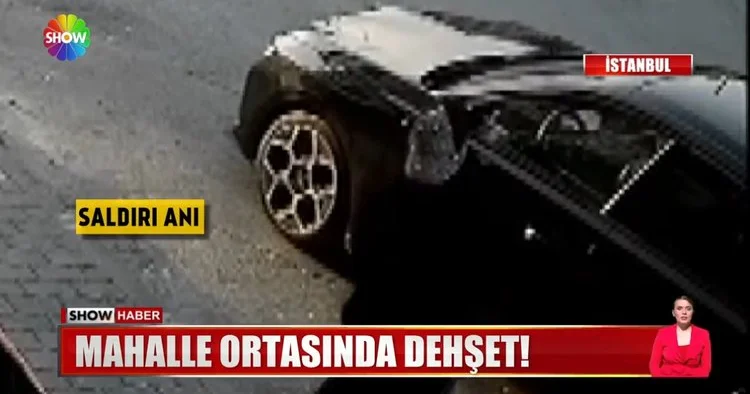 Aracın içinde bekleyen adama kurşun yağmuru!