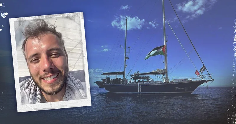 Madleen deki Brezilyalı aktivist Avila açlık grevine başladı