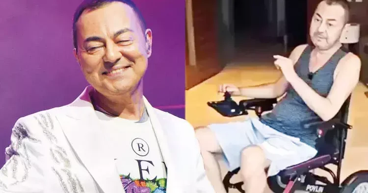 Serdar Ortaç ın mutluluğu: Artık yürüyebiliyorum!