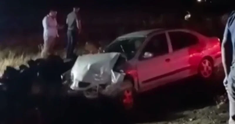 Şanlıurfa da otomobil şarampole uçtu: İki yaralı