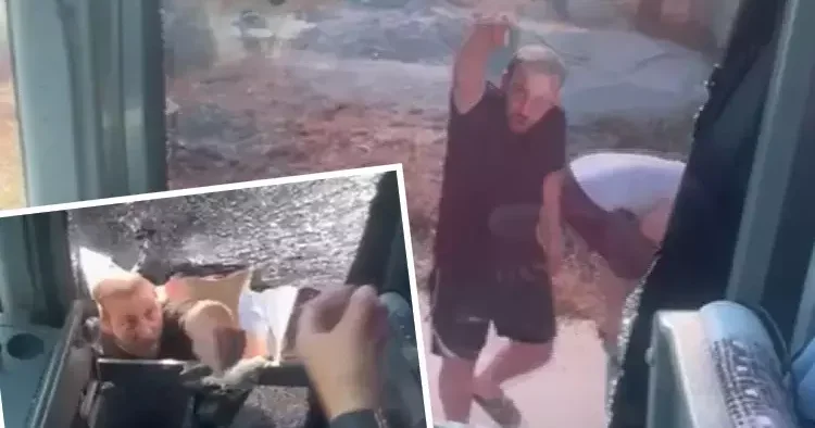 Yapmayın bayan var uyarısına da aldırış etmediler! Dehşet saçan magandalar gözaltına alındı