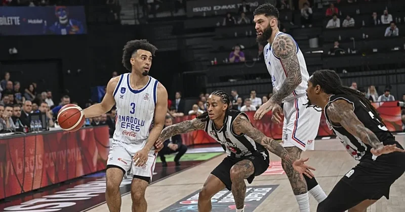 Anadolu Efes Beşiktaş Fibabanka yarı final serisinde dördüncü maç yarın oynanacak