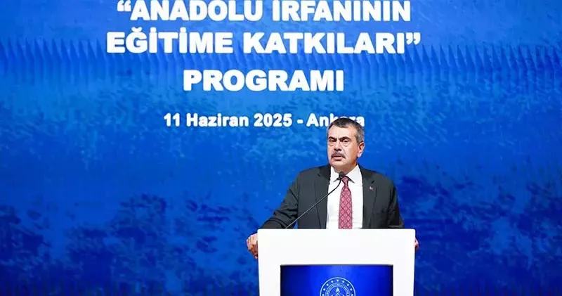 Bakan Tekin: Değerlerine bağlı bir kuşak yetiştirmek istiyoruz